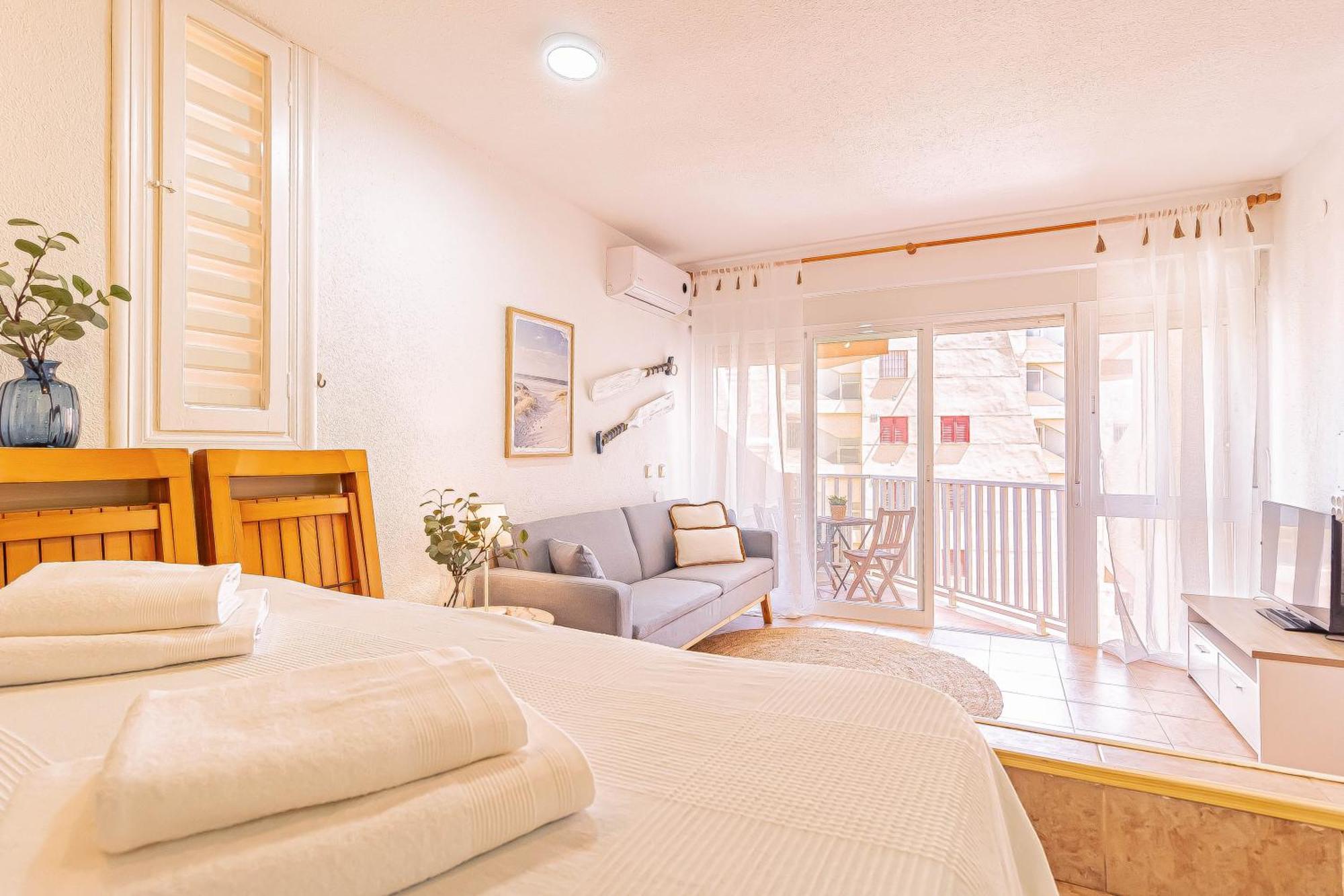 Appartamento La Pecera - La Manga Del Mar Menor - Edificio Monaco - Kilometro 7 - Cama Plegable Y Sofa-Cama Esterno foto
